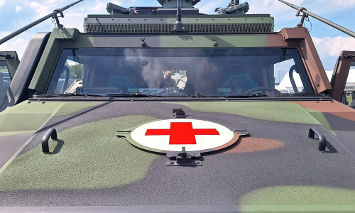 Sanitätsfahrzeug der Bundeswehr (Archiv)