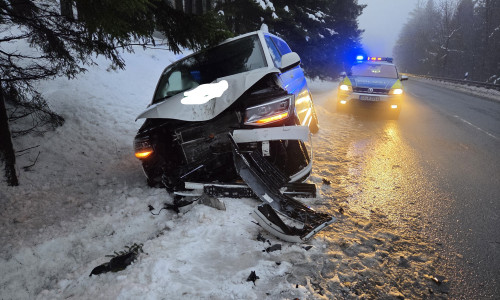 Der Transporter war nicht mehr fahrbereit.