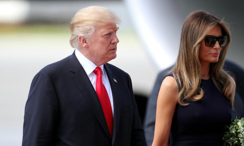 Donald und Melania Trump (Archiv)
