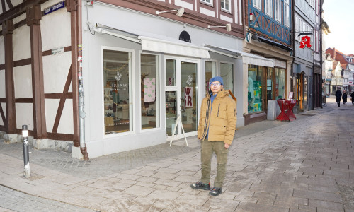 Künftig an der Ecke Krambuden / Kleiner Zimmerhof: Der Bubble-Tea-Laden von Vu Cong Tien.
