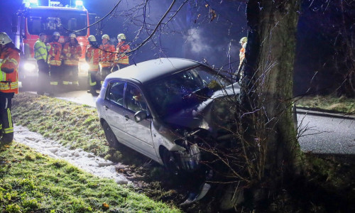 Das Auto war nur noch Schrott.