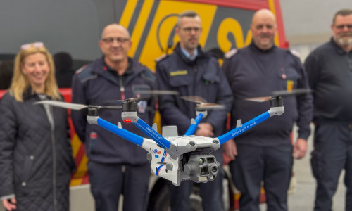 Die neue Drohne für die Piloten des Stadtfeuerwehrverbands Goslar.