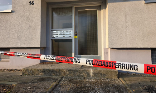 In der vergangenen nacht brannte es in einem Haus in der Jägermeisterstraße.