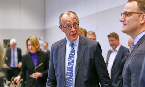 Friedrich Merz und Jens Spahn (Archiv)