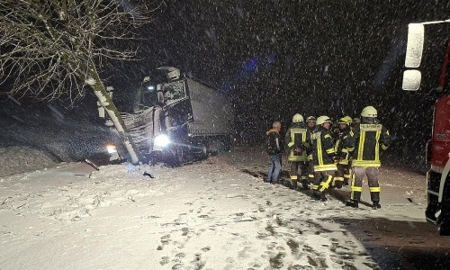 Unfallstelle Harsefeld