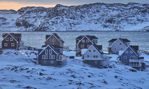 Nuuk auf Grönland am 20.01.2026