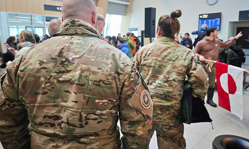 Dänische Soldaten auf Grönland am 20.01.2026