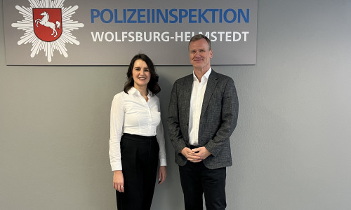 Sabrina Lüer mit Oliver Grotha.