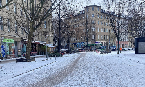 Schnee in Berlin am 09.01.2026