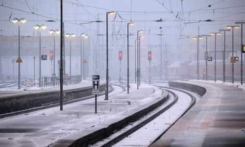 Winter bei der Deutschen Bahn (Archiv)