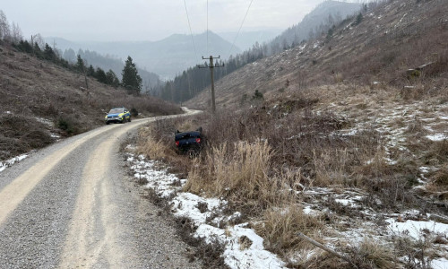 An diesem Forstweg ereignete sich der Unfall.