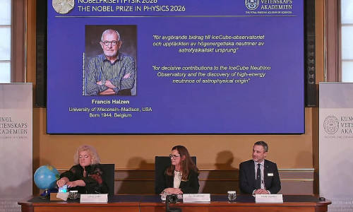 Bekanntgabe von Physik-Nobelpreis (Archiv)