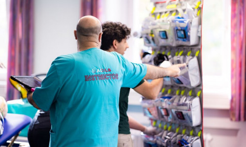 Impressionen aus dem ACiLS-Kurs am Klinikum Braunschweig.