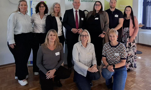 Das Organisationsteam und Christian Striese, Zweiter Bürgermeister der Stadt Salzgitter (Mitte), freuen sich über die gelungene Premiere.