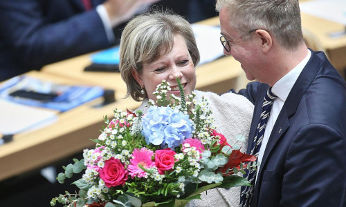 Cornelia Seibeld und Stefan Evers am 29.10.2026