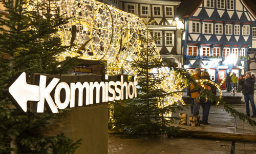 Im Kommisshof wird es wieder stimmungsvoll.