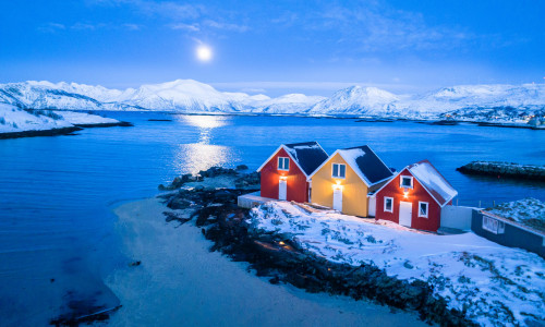 Den Auftakt macht eine Multimedia-Show über Norwegen.