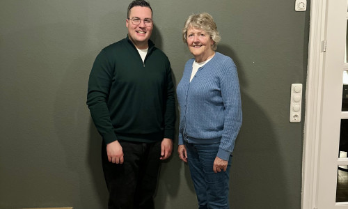 Ute Heinsohn-Buchmann und Tobias Bäustmann.
