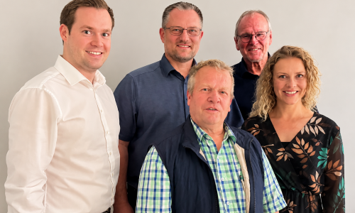 Die Mitglieder der UWG/FDP/WGD Gruppe bei ihrer Sitzung in Helmstedt. Von links: Lars Alt (FDP), Martin Klein (UWG), Henning Johns (UWG), Uwe Lickfett (UWG) und Sina Schwanke (WGD).