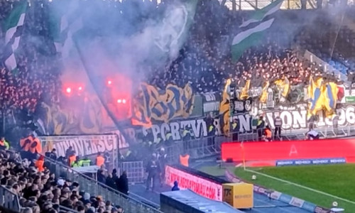 Die Reste der gestohlenen Choreographie wurden im Hannover-Block präsentiert.