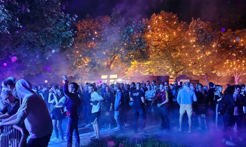 So soll es auch im Juni wieder am Gleisdreieck beim Ravefest aussehen.