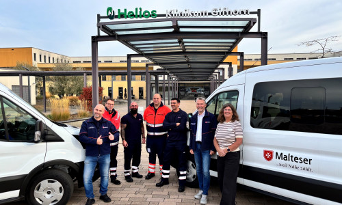 Die Malteser starten einen Fahrdienst für die Kliniken in Helmstedt und Gifhorn.