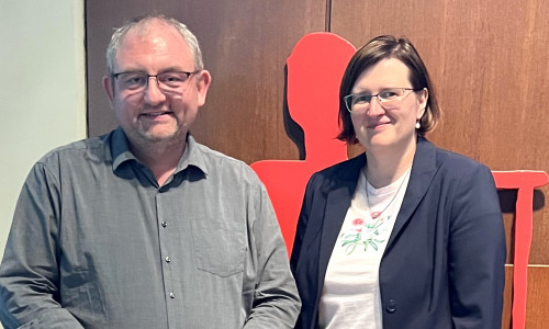 Mandy Schimmeyer und Jan Fricke,