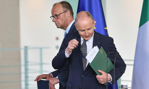 Friedrich Merz und Micheál Martin (Archiv)