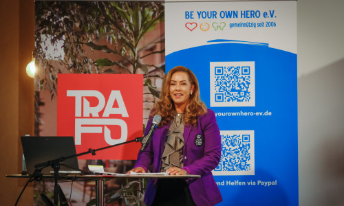 Jamila Bosse auf der Travel & Help 2025.