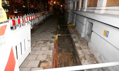 An dieser Stelle ereignete sich der Unfall.