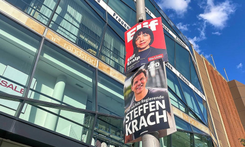 Wahlplakate zum Abgeordnetenhaus von Berlin (Archiv)