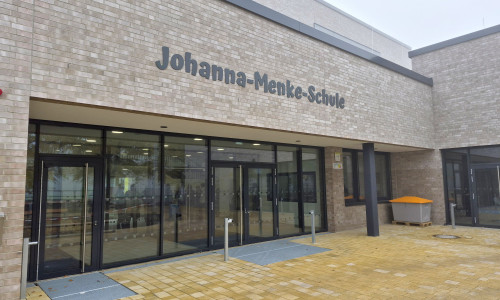 Die Johanna-Menke-Schule ist seit Ende der Herbstferien in Betrieb.