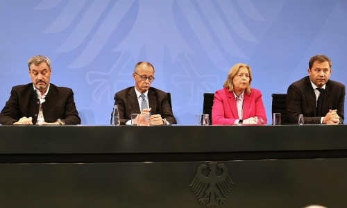 Söder, Merz, Bas und Klingbeil (Archiv)