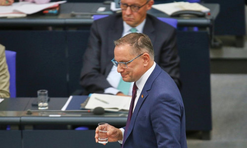 Friedrich Merz und Tino Chrupalla (Archiv)