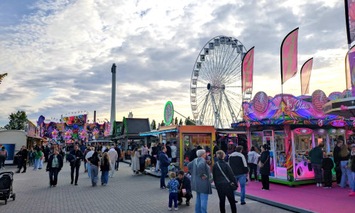 Archivbild von der Herbstmesse Braunschweig.