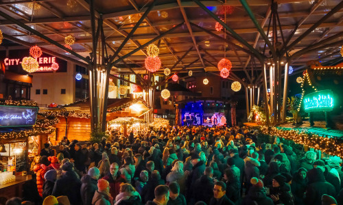 Archivbild vom Wolfsburger Weihnachtsmarkt.