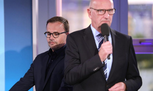 Jan Redmann und Dietmar Woidke (Archiv)