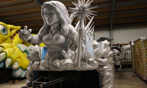 Am Donnerstag wurden die Motivwagen des diesjährigen Schoduvels vorgestellt. 