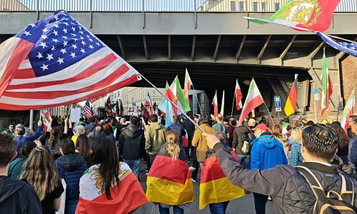 Demo für Regime-Wechsel im Iran am 28.02.2026