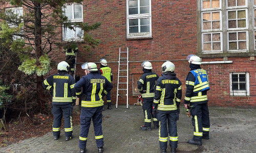 Einsatzstelle der Feuerwehr (Archiv)