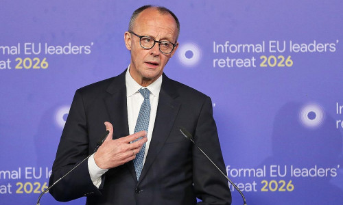 Friedrich Merz am 12.02.2026