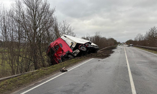 Verkehrsunfall B72 (Archiv)