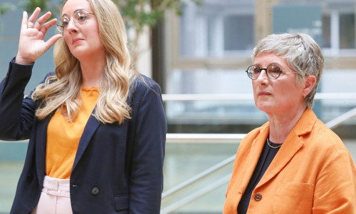 Katharina Dröge und Britta Haßelmann (Archiv)