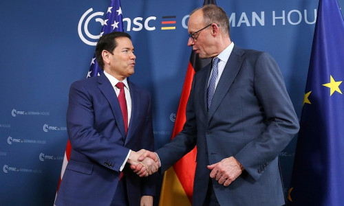 Marco Rubio und Friedrich Merz am 13.02.2026