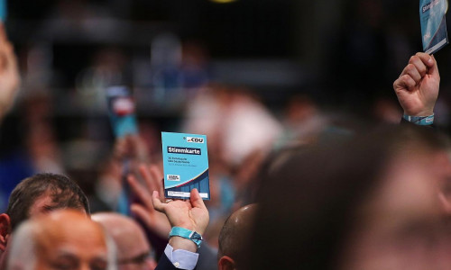 Abstimmung auf CDU-Parteitag am 20.02.2026