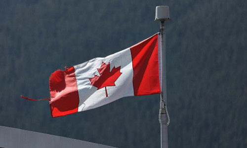 Kanadische Flagge (Archiv)