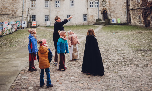 Bald finden wieder die Familiensonntage im Schloss statt.