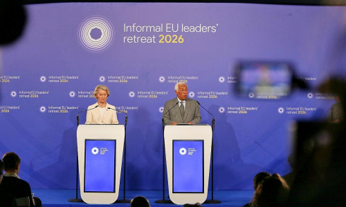 Ursula von der Leyen und Antonio Costa am 12.02.2026