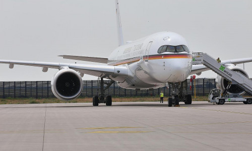 Flugzeug der Flugbereitschaft (Archiv)