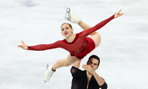Minerva Fabienne Hase und Nikita Volodin im Kurzprogramm bei Olympia 2026